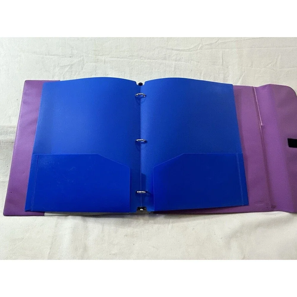 Vintage 80's/90's Trapper Keeper Retro Sunset 3 Ring Binder School Classroom